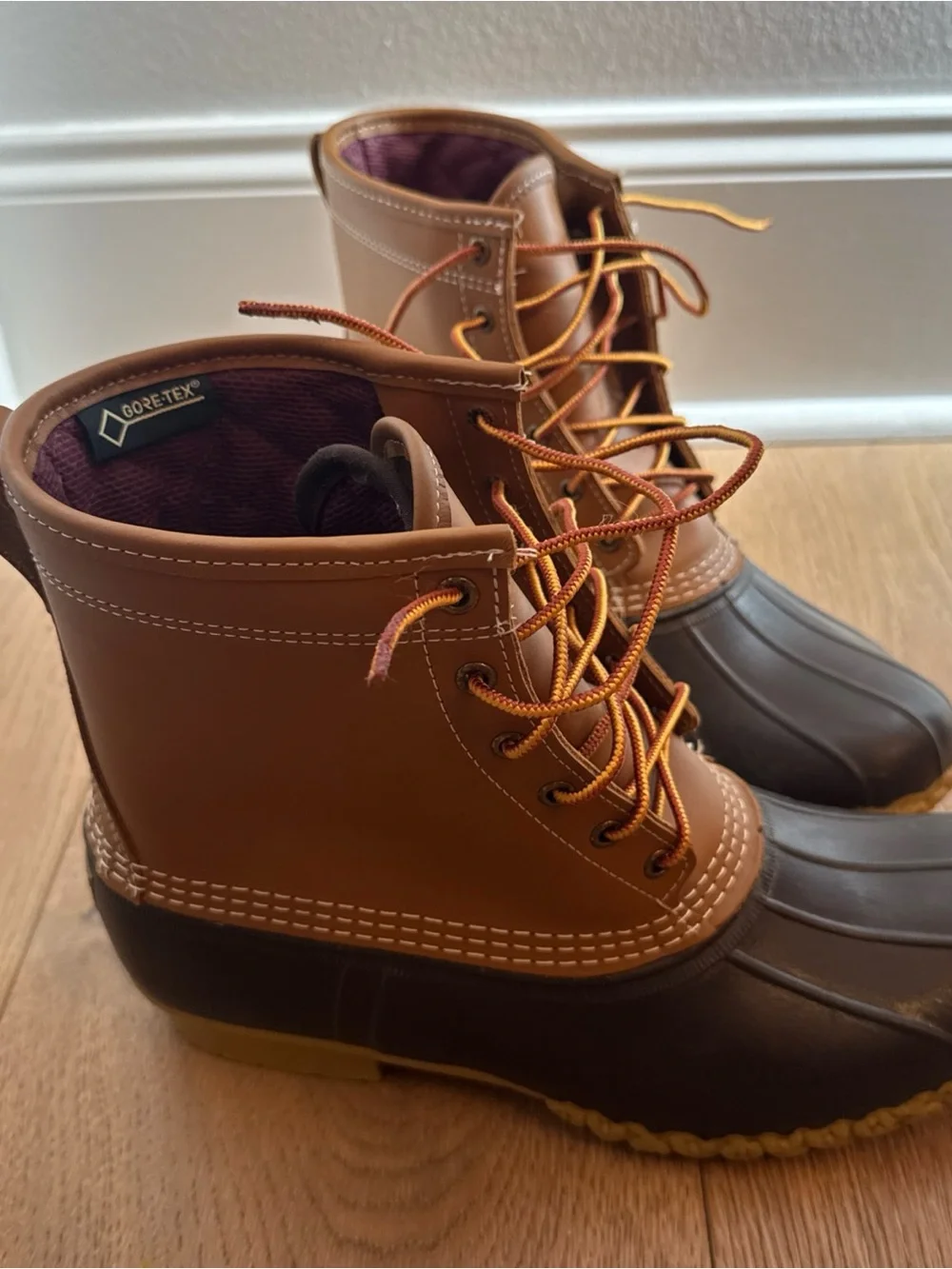 LL Bean Men’s 8” Bean Boots - Gore Tex and 3M 200g Thinsulate - Size 11